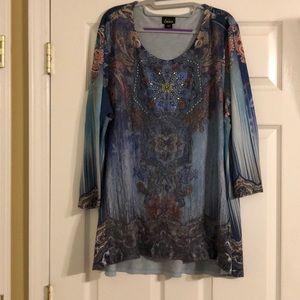 Emma Blue tunic